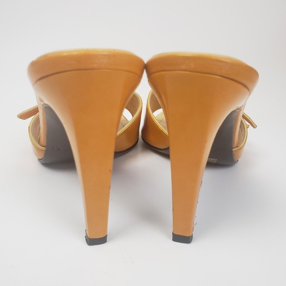 Casadei Womens Open Toe Heel Slide Buckle Sandals - Picture 6 of 13